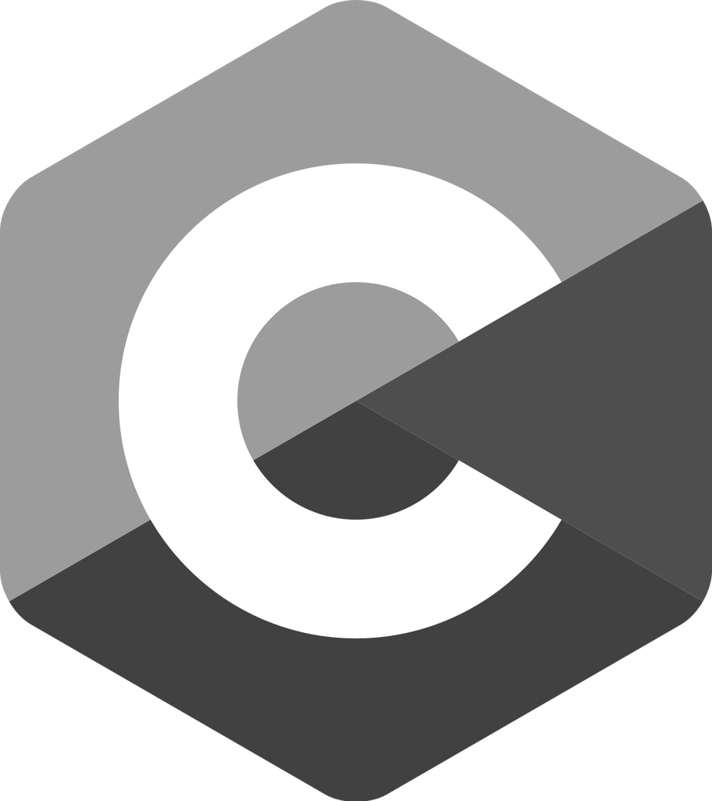 C logo.